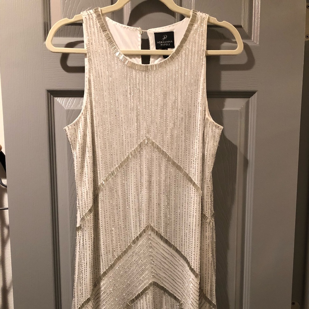 Gorgeous Beaded Adrianna Papell Dress